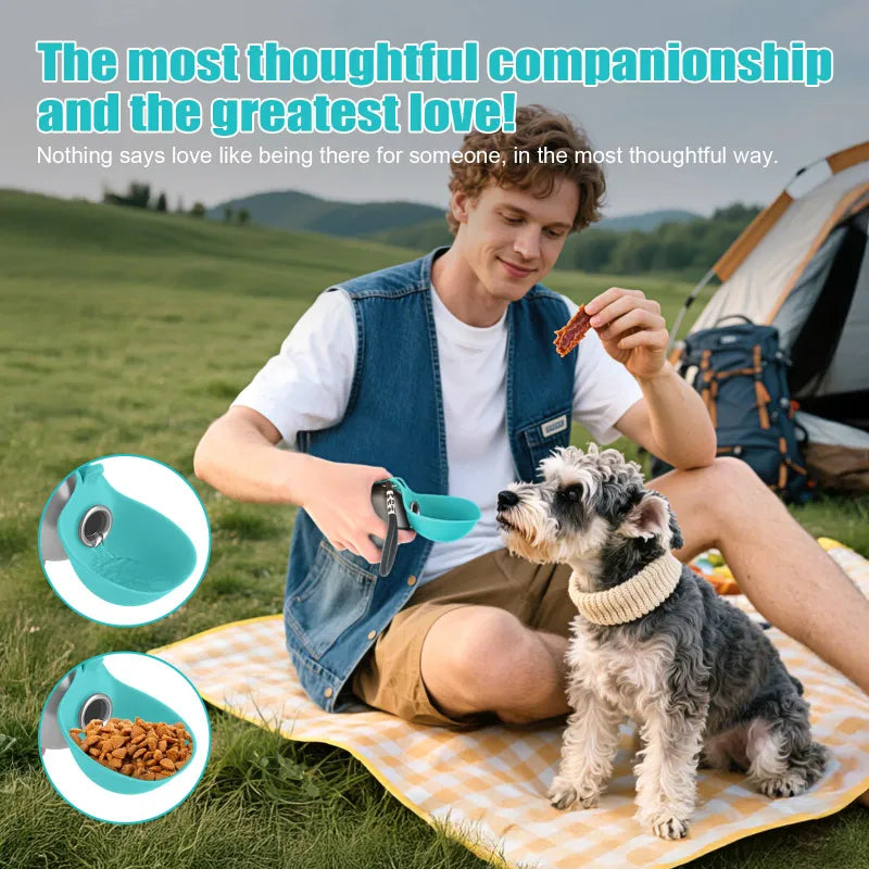 BelovedPet - Dog Water Bottle with Bowl