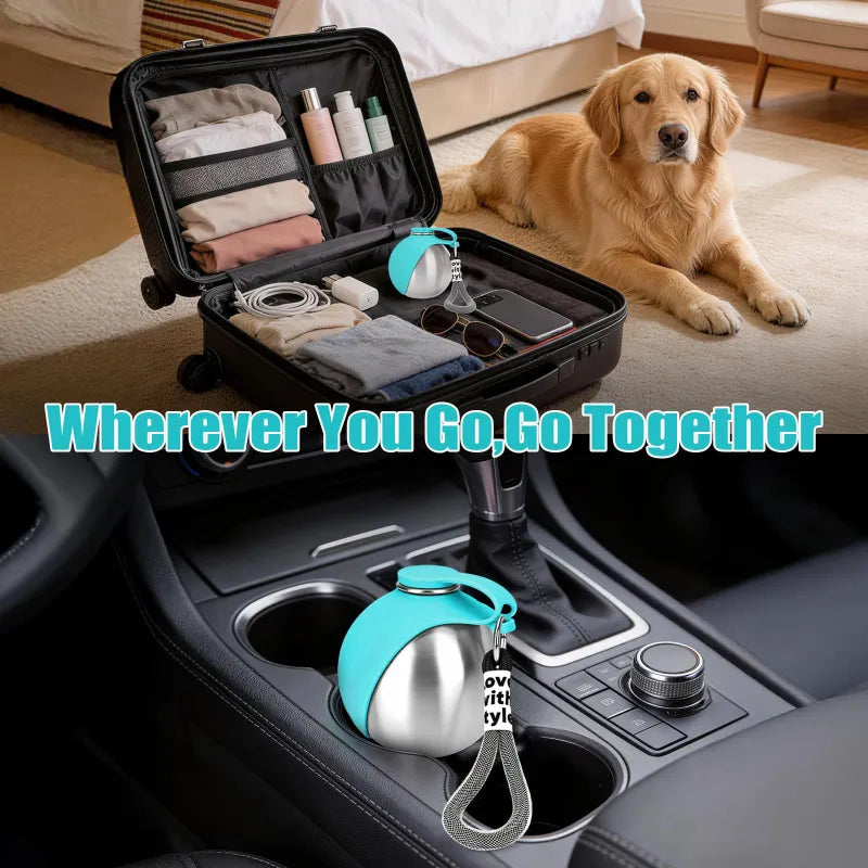 BelovedPet - Dog Water Bottle with Bowl